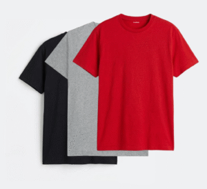 3-Pack Slim Fit T-shirts