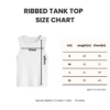 Twinfish Ribbed Tank Top Size Chart