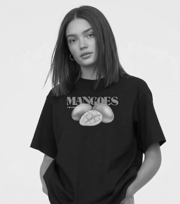 premium oversized printed tee