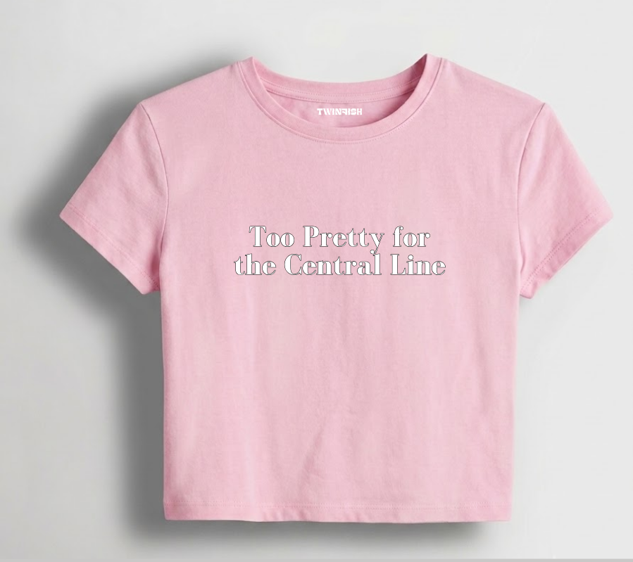 graphic baby tee for women