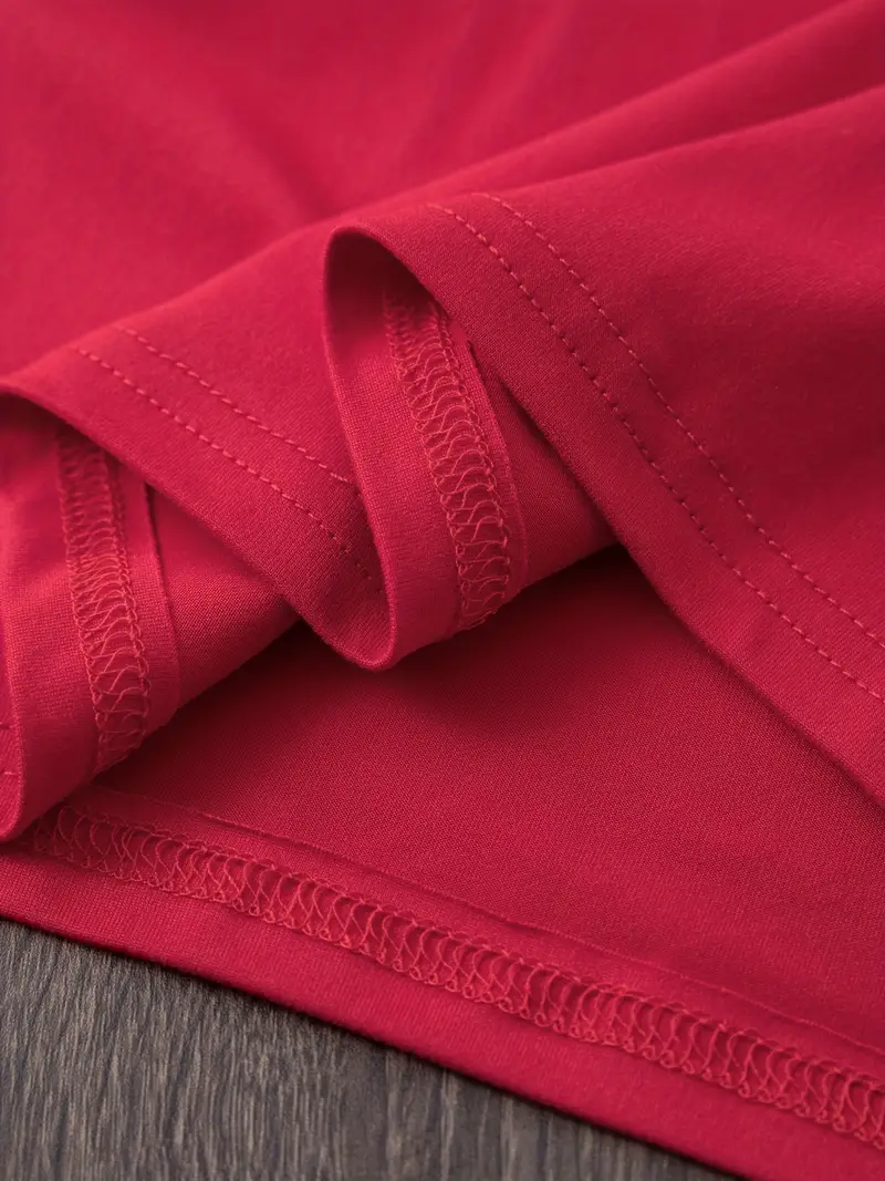 red baby tees women